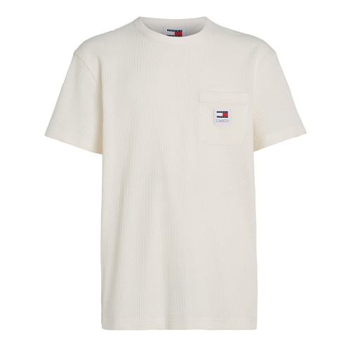 Tommy Hilfiger Ανδρική κοντομάνικη μπλούζα Reg Waffle S/S Pocket Tee